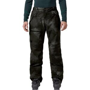 NWT Helly Hansen Men's Sogn Ski Pants Black Marble Relaxed Insulated L Black